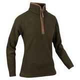 ladies-fleece-pullover-dark-olive