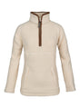 Junior Sherpa Fleecetrui Halve Rits Sail