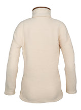 Dames Sherpa Fleecetrui Halve Rits Sail