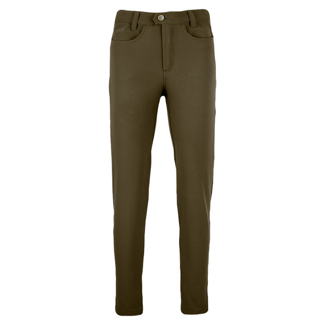 Dames Contour Stretchbroek Bruin