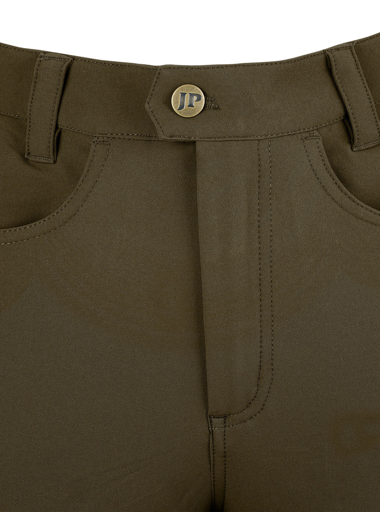 Dames Contour Stretchbroek Olijf