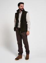Sherpa Fleece Bodywarmer Camel
