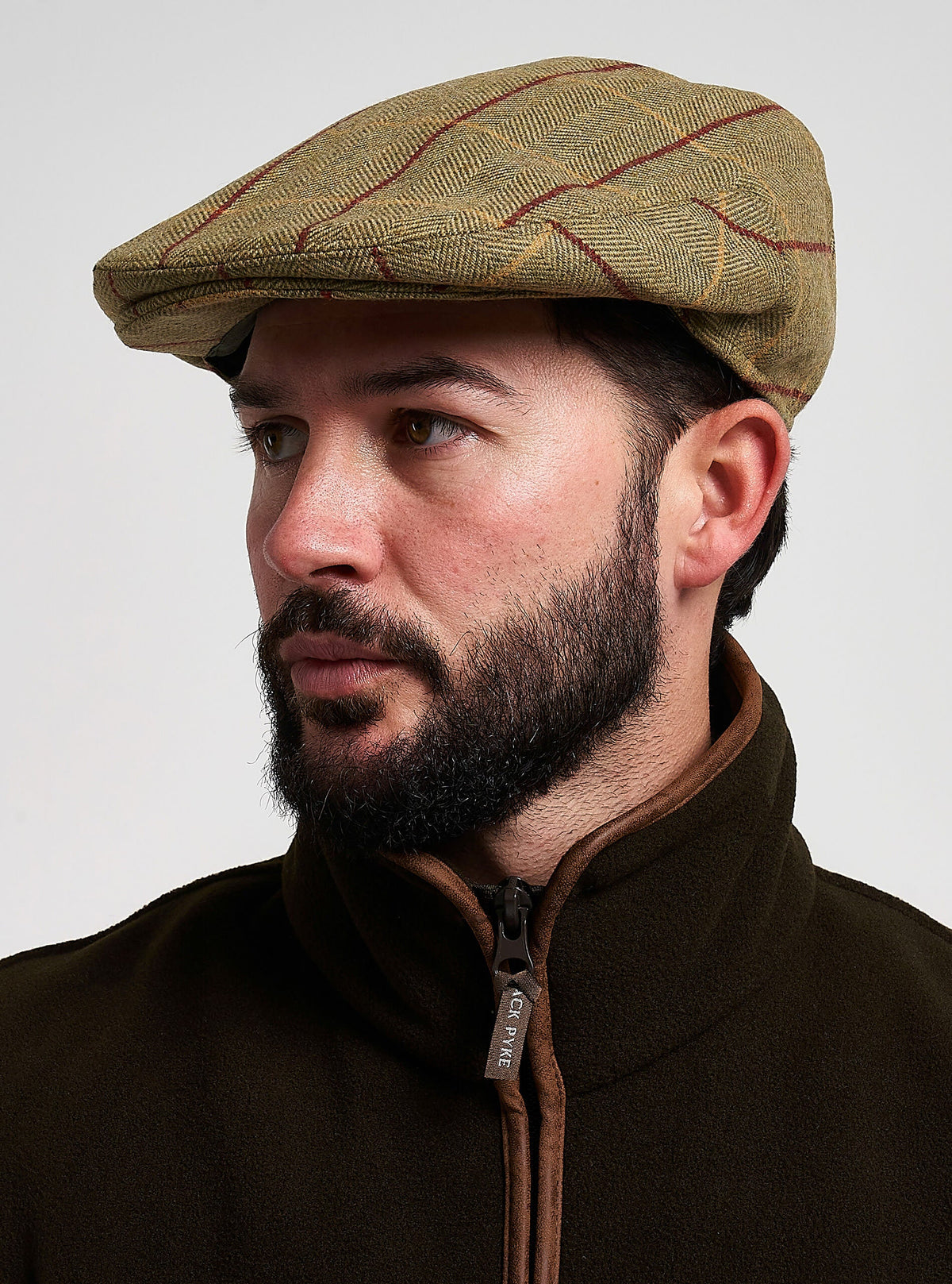 Flat Cap Wolmix Tweed