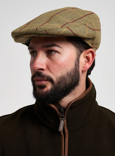 Flat Cap Wolmix Tweed