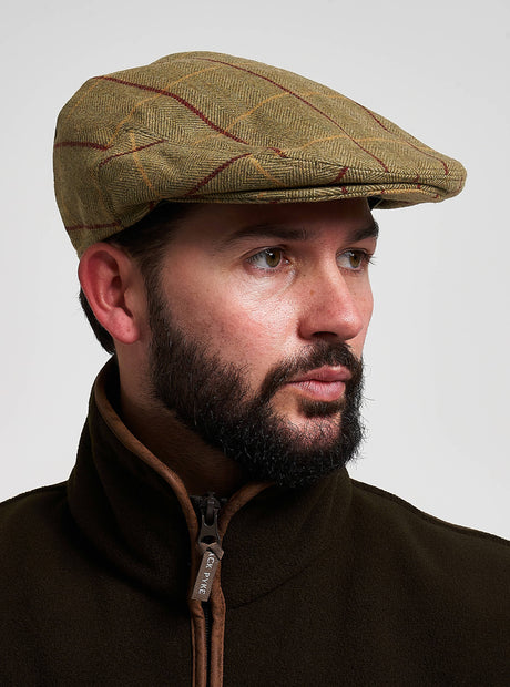 Flat Cap Wolmix Tweed