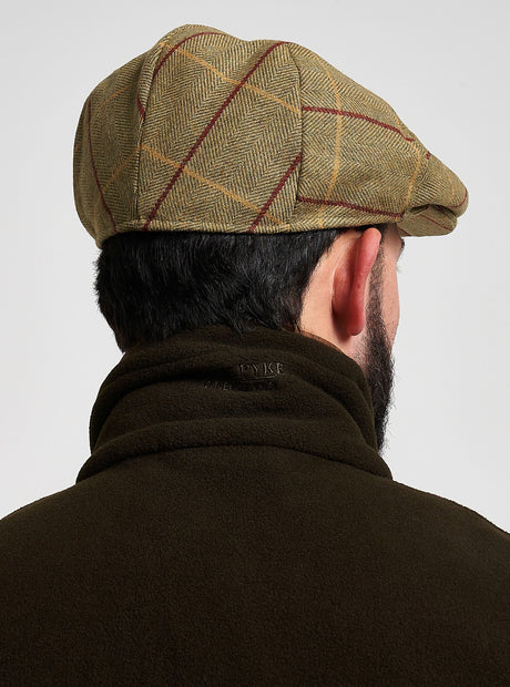 Flat Cap Wolmix Donkerolijf