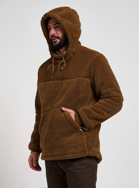 Sherpa Fleece Hoodie Gen 2 Camel