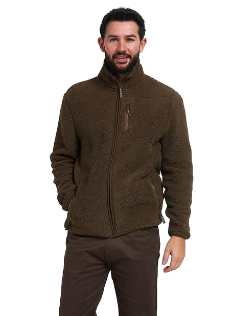Shires Fleecejas Groen