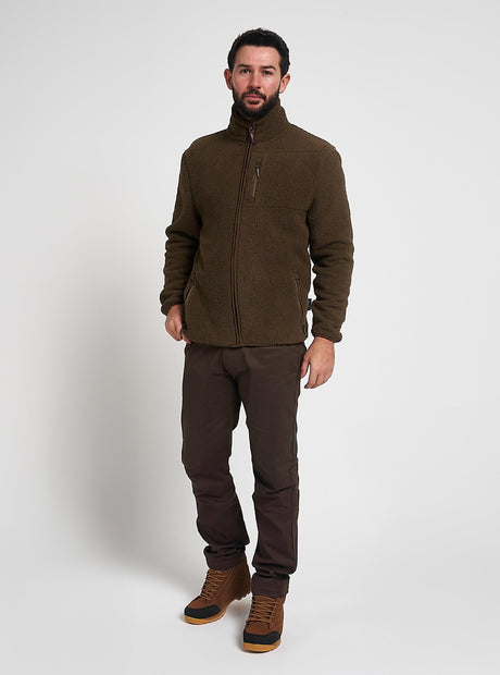 Shires Fleecejas Groen