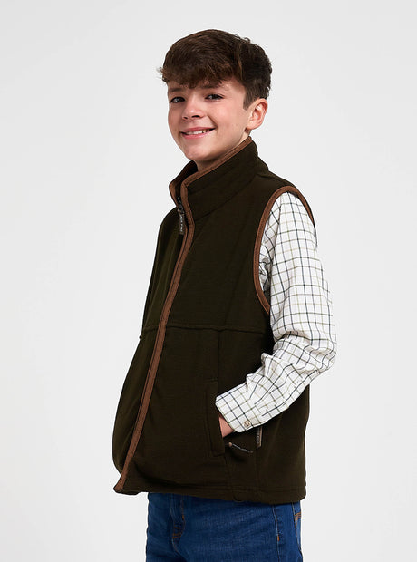 Junior Countryman Bodywarmer Donkerolijf