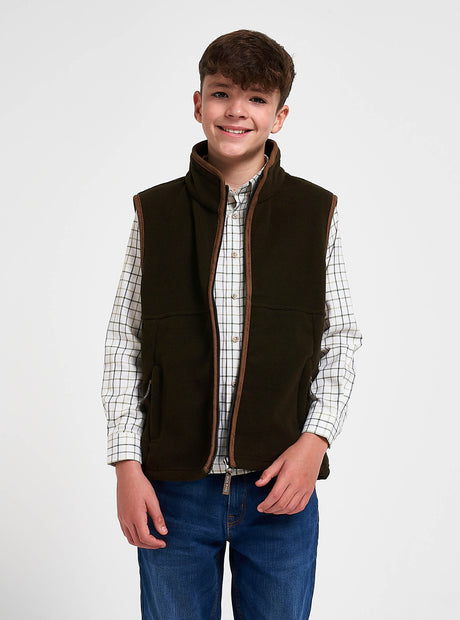 Junior Countryman Bodywarmer Donkerolijf