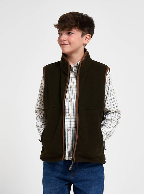 Junior Countryman Bodywarmer Donkerolijf