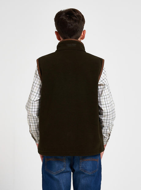 Junior Countryman Bodywarmer Donkerolijf