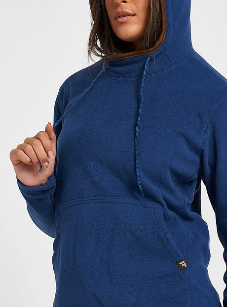 Dames Fleece Hoodie Roselle