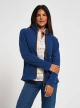 Dames Fleecejas Marineblauw