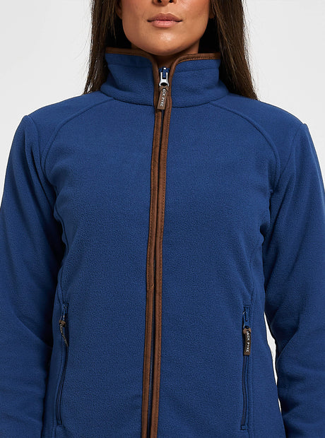 Dames Fleecejas Denim