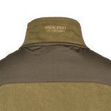 Rannock Fleecetrui Donker Mosterd
