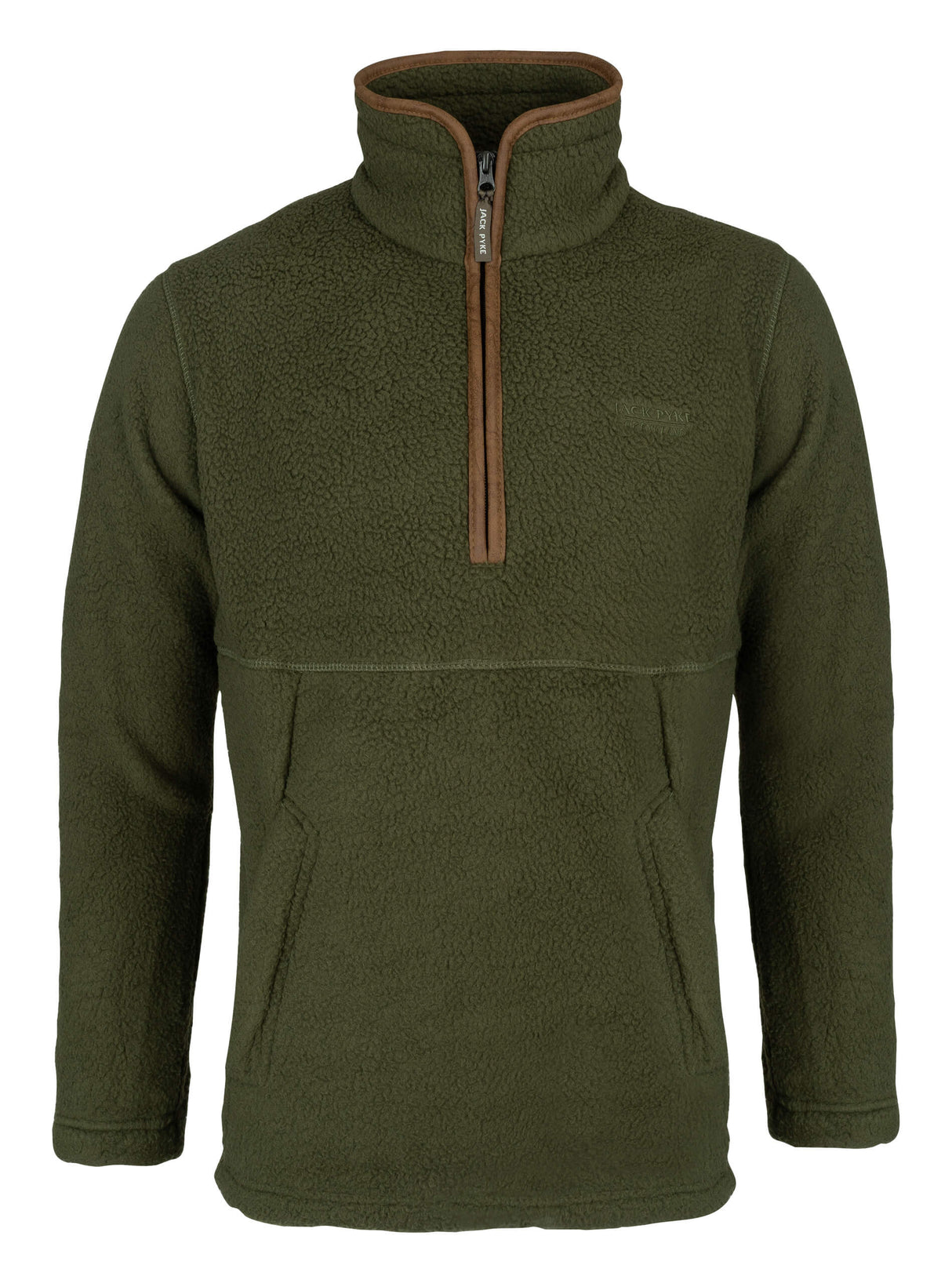 Sherpa Fleecetrui Halve Rits Marineblauw