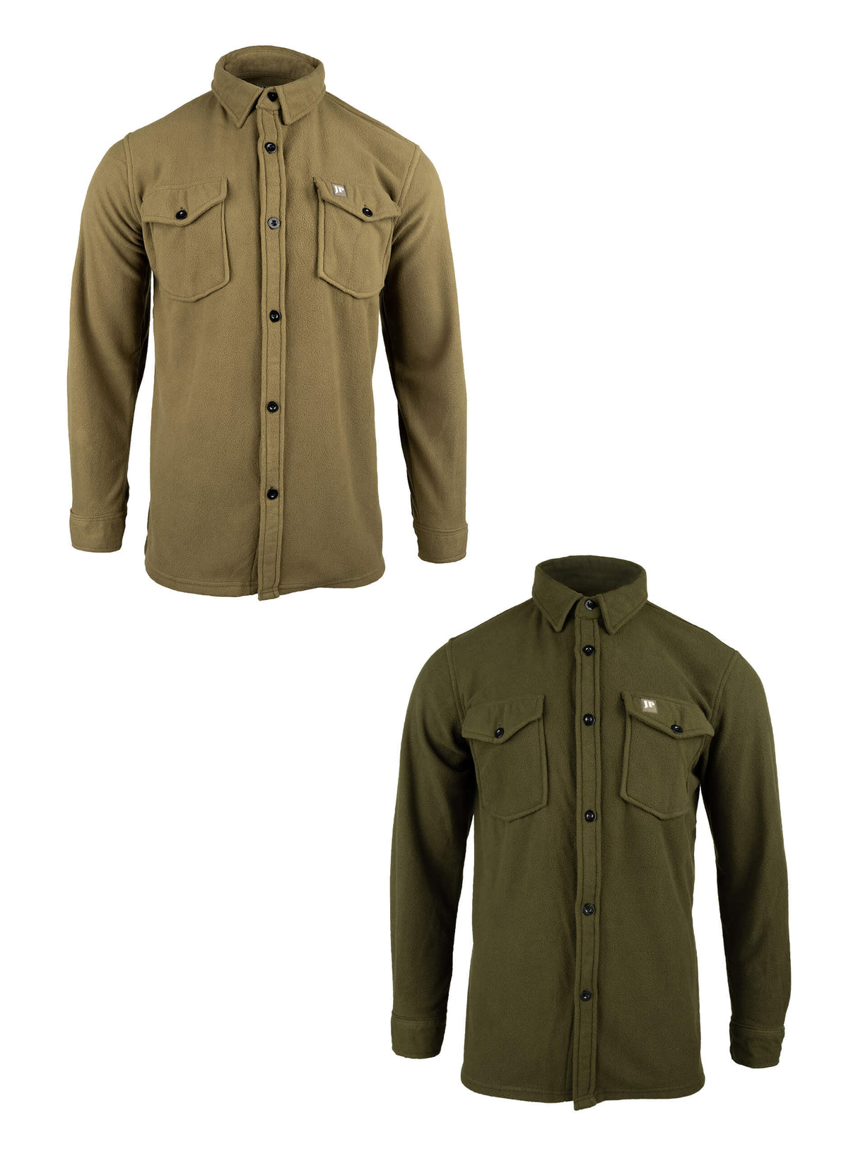 Polar Fleece Overhemd Donkerolijf