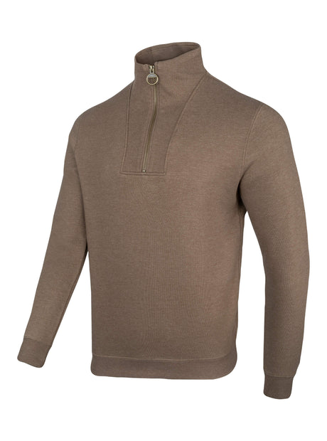 Sweater Halve Rits Gerst