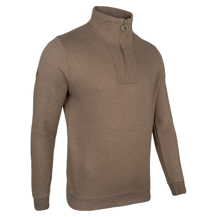 Sweater Halve Rits Gerst