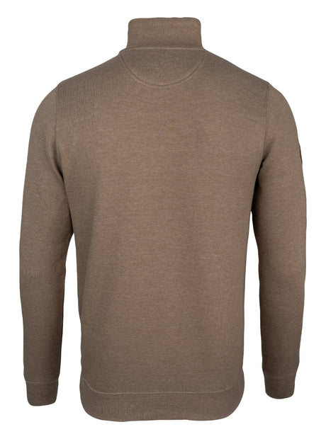 Sweater Halve Rits Gerst