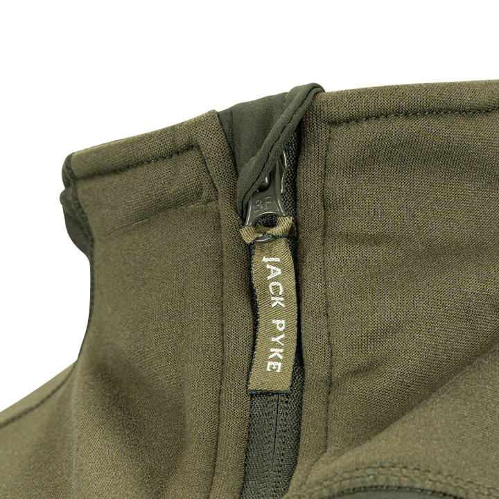 Ashcombe Technische Fleecejas Groen