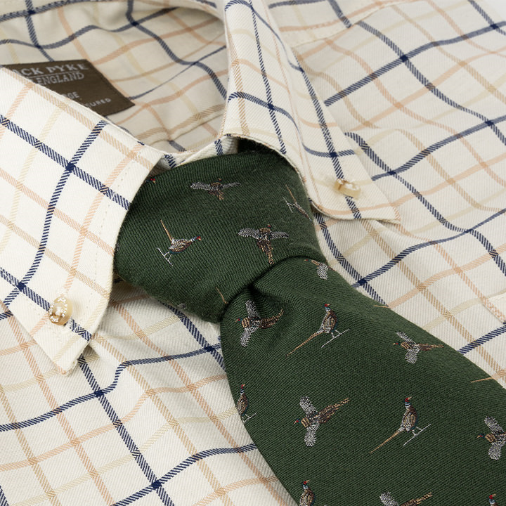 silk-tie-pheasant