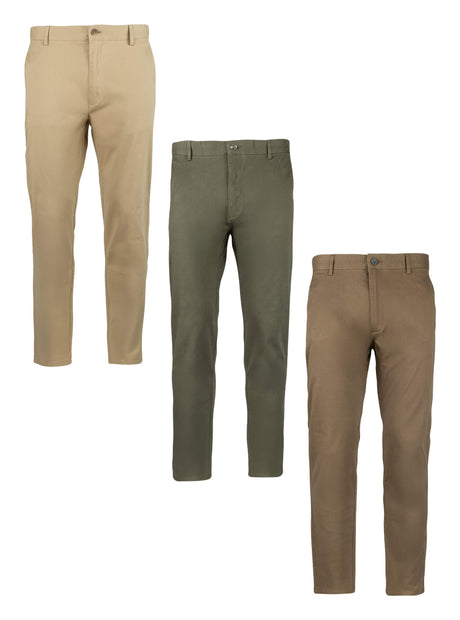 Chino Broek Khaki Olijf