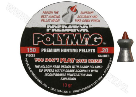 Luchtdrukkogeltjes Predator Polymag 5.05 mm 13 grain