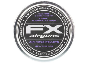 Luchtdrukkogeltjes FX 6.35 mm 34 grain