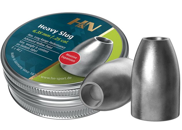Slugs H&N 6.35 mm Heavy 38 grain (.250) (2)