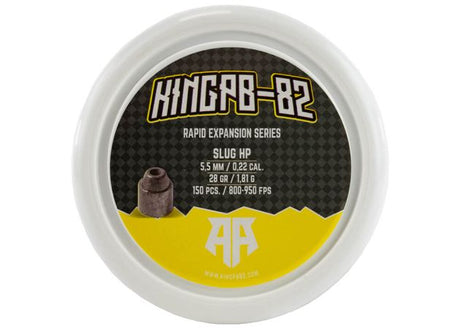 Slugs KingPB-82 5.5 mm Rapid Expansion HP 28 grain (.217)