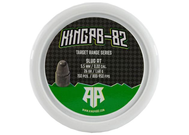 Slugs KingPB-82 5.5 mm Target Range RT 26 grain (.217)