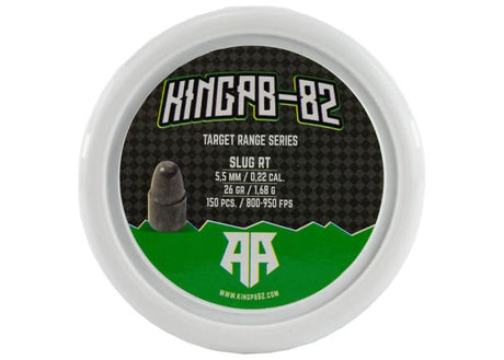 Slugs KingPB-82 5.5 mm Target Range RT 26 grain (.217)