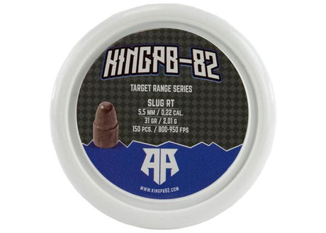 Slugs KingPB-82 5.5 mm Target Range RT 31 grain (.218)