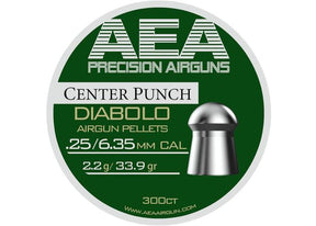 Luchtdrukkogeltjes AEA Center Punch 6.35 mm 33.9 grain