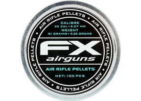 Luchtdrukkogeltjes FX 9 mm 81 grain