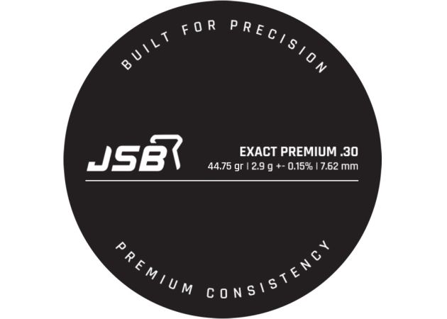 Luchtdrukkogeltjes JSB Exact Premium 7.62 mm 44.75 grain