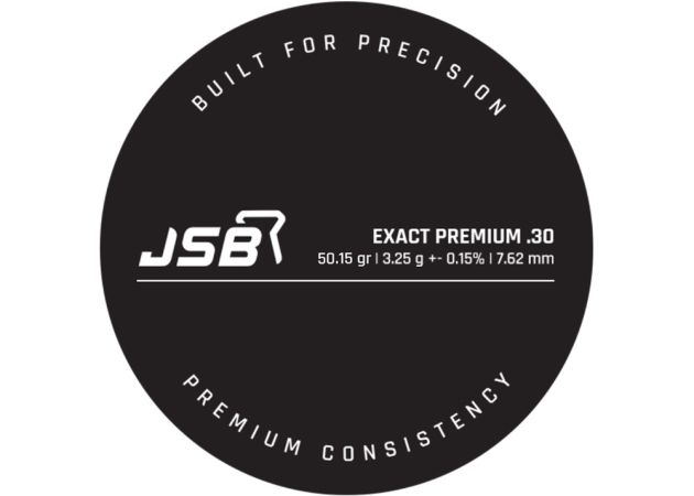 Luchtdrukkogeltjes JSB Exact Premium 7.62 mm 50.15 grain