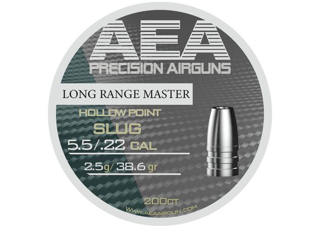 Slugs AEA Long Range Master 5.5 mm HP 38.6 grain (.22)
