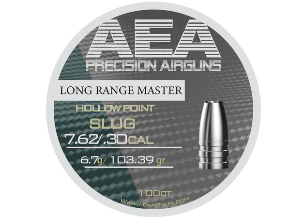 Slugs AEA Long Range Master 7.62 mm HP 103.39 grain (.30)
