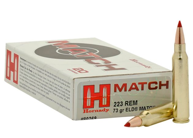 Kogelpatronen Hornady ELD Match .223 Rem 73 grain (2)