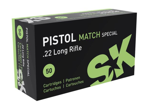Kogelpatronen SK Pistol Match Special .22 LR RN 40 grain (2)