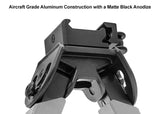 Zweibein UTG Gummiarmiert Full Metal QD