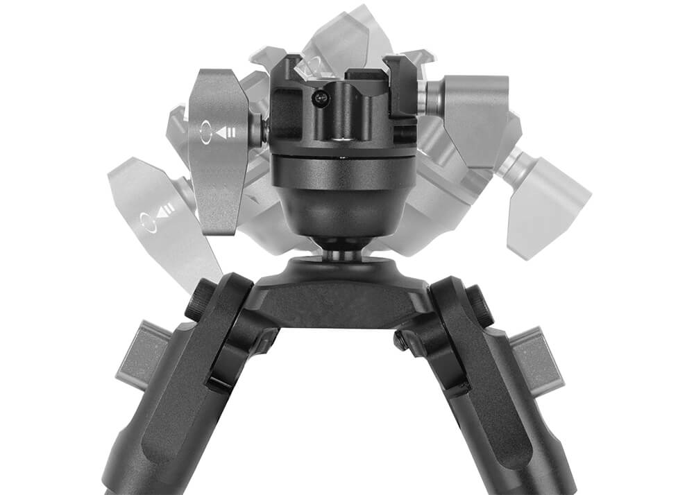 Zweibein Vanguard EQ-Precision 2QS - Aluminium