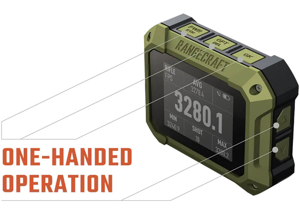 Snelheidsmeter Athlon Optics Rangecraft Velocity Pro
