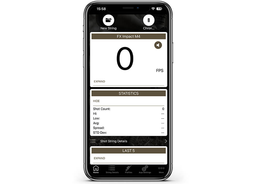 Geschwindigkeitsmesser FX Pocket Chrono V2
