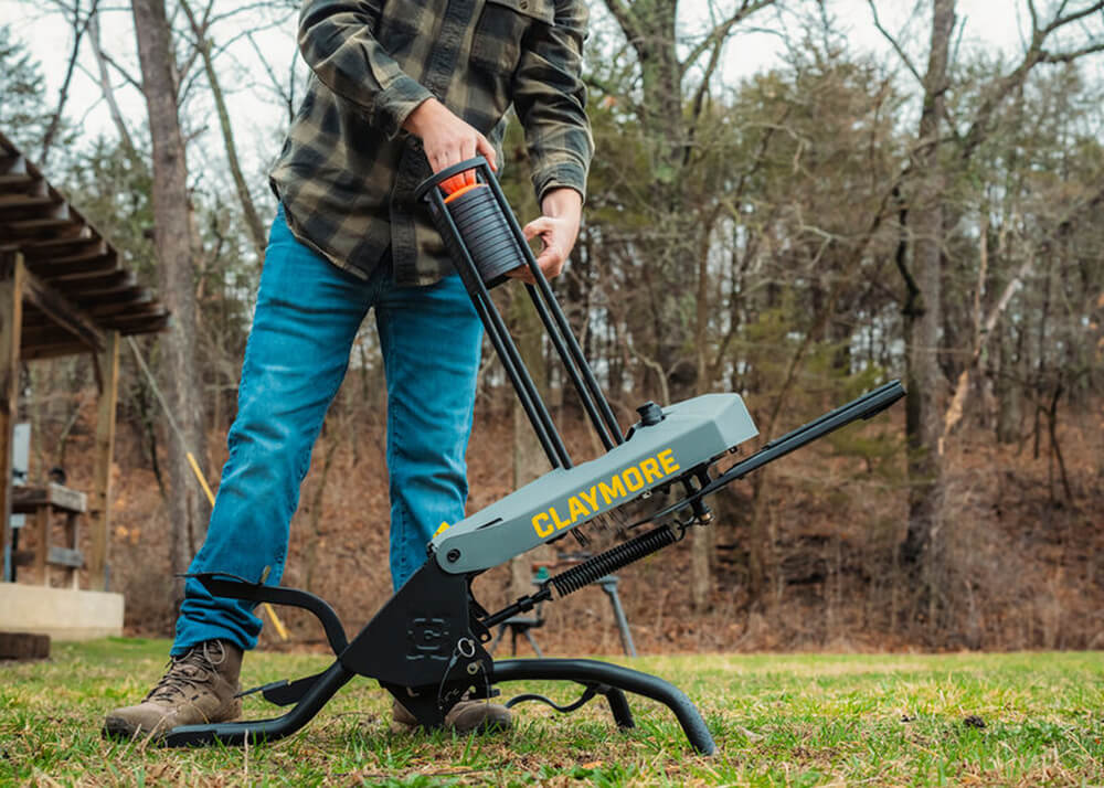 Tontaubenwurfmaschine Caldwell Claymore