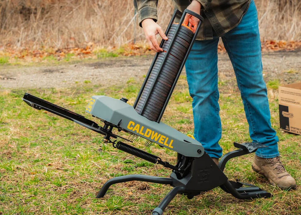 Tontaubenwurfmaschine Caldwell Claymore